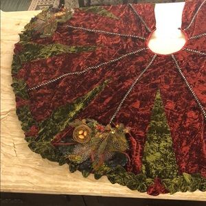 MacKenzie-Childs Christmas Tree Skirt
